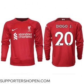 Liverpool Diogo Jota #20 Hemma Matchtröja 2022-23 Långärmad